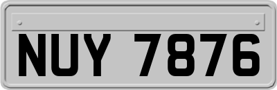 NUY7876