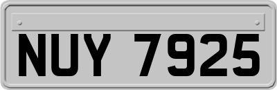 NUY7925