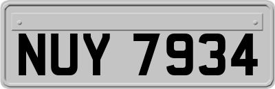NUY7934