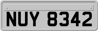 NUY8342