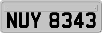 NUY8343