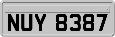 NUY8387