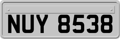 NUY8538