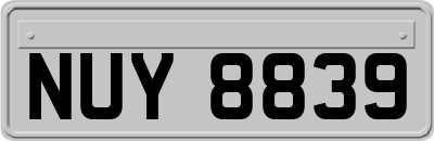 NUY8839