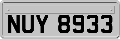 NUY8933