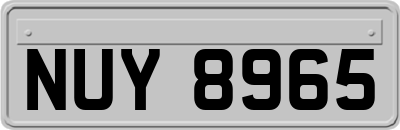 NUY8965