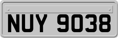 NUY9038