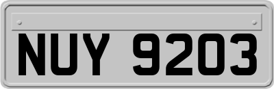 NUY9203