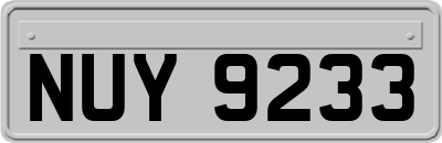 NUY9233