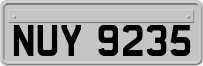 NUY9235