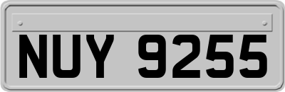 NUY9255