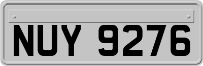 NUY9276