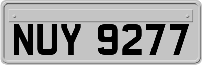 NUY9277