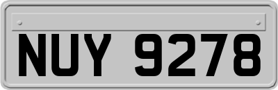 NUY9278