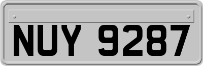NUY9287
