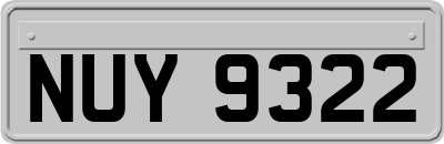 NUY9322