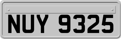 NUY9325