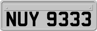 NUY9333