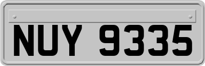 NUY9335