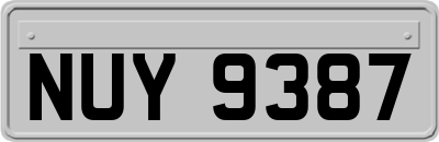 NUY9387