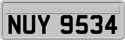 NUY9534