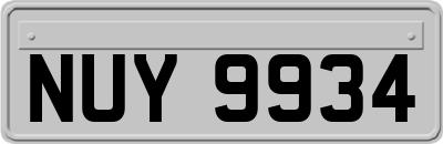 NUY9934