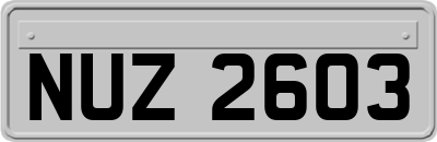 NUZ2603