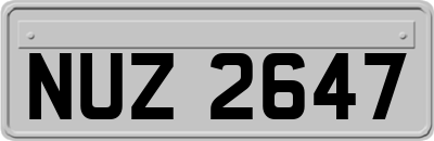 NUZ2647