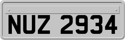 NUZ2934