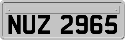 NUZ2965