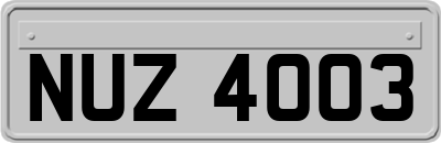 NUZ4003
