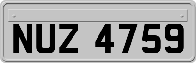 NUZ4759