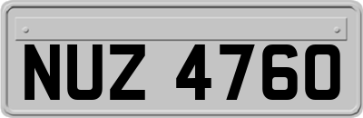 NUZ4760