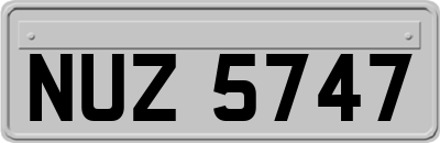NUZ5747