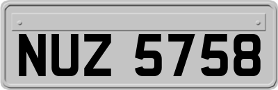 NUZ5758