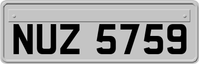 NUZ5759