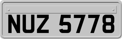 NUZ5778