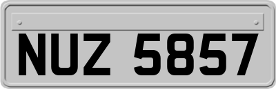 NUZ5857
