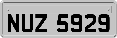 NUZ5929