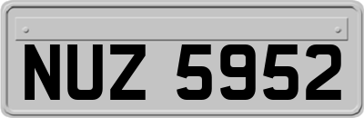 NUZ5952