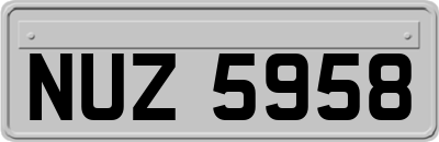 NUZ5958