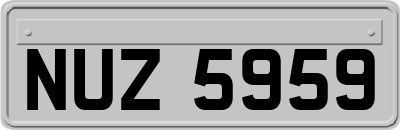 NUZ5959