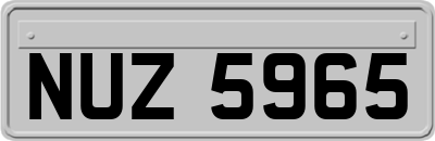 NUZ5965