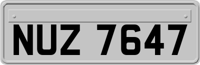 NUZ7647