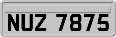 NUZ7875