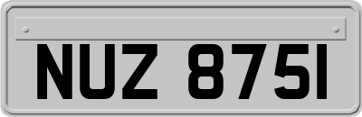 NUZ8751