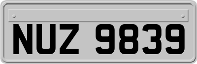 NUZ9839