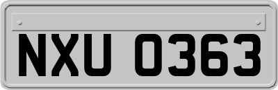 NXU0363