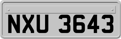 NXU3643
