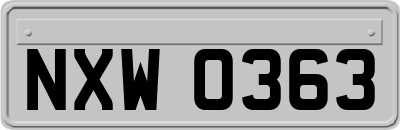 NXW0363